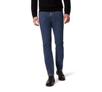 PIONEER AUTHENTIC JEANS Pantalones vaqueros Ron para hombre, corte regular, sin lavar, azul oscuro 6388 6811, 40W / 34L