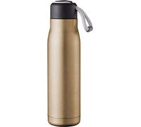 Pioneer Botella de acero inoxidable aislada al vacío, botella de metal sin BPA para bebidas calientes y frías, 500 ml, bronce mate, KVB500MBR