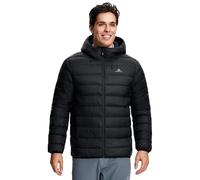 Pioneer Camp Chaqueta de plumón para hombre de invierno 90% plumón de pato 650 Fill Power ligera cálida chaqueta acolchada impermeable cortavientos empacable chaqueta puffer con capucha chaqueta para