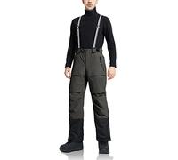 Pioneer Camp Pantalones de esquí para Hombre Snowboard Pantalones con múltiples Bolsillos Gris M