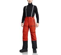 Pioneer Camp Pantalones de esquí para Hombre Snowboard Pantalones con múltiples Bolsillos Orange XL