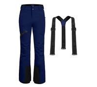 Pioneer Camp Pantalones de esquí para mujer, pantalones de nieve desmontables, resistentes al agua, resistentes al viento, costuras selladas, paranieves, pantalones de snowboard, pantalones softshell