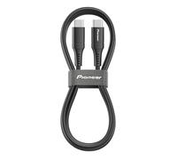 Pioneer CD-U5210CC Cable USB-C a USB-C de 1 m para Apple CarPlay y Android Auto, Revestimiento de Silicona, USB-PD 60W, Especificaciones Automotive