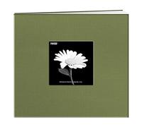 Pioneer Cubierta de Tela, álbum de Fotos, 8 x 8 Pulgadas, Verde, De Hierbas