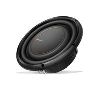 Pioneer D-Series TS-D10LS2 10” High Performance Subwoofer - 1200W MAX, Shallow-Mount Design, Single 2 Ohm Voice Coil, Deep Bass in Tight Spaces, Compact, Slim, Truck/Car Subwoofer