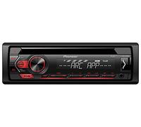 Pioneer DEH-S120UB - Autoradio con CD 1 DIN con sintonizador RDS, ilumincacion roja, USB y Aux-In