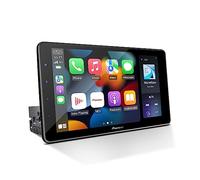 Pioneer DMH-WT3800NEX Receptor Multimedia Digital con Apple CarPlay inalámbrico y Android Auto, Pantalla Flotante capacitiva de 9 Pulgadas, DIN único, Bluetooth y WiFi Integrados, Amazon Alexa a