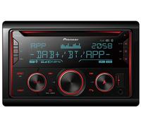 Pioneer FH-S820DABAN - Antena DAB, radio 2DIN, sintonizador de CD con FM y DAB +, Bluetooth, MP3, entrada USB y AUX, RGB, iluminación manos libres, ecualizador 13 bandas