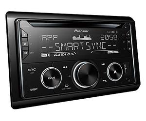 Pioneer FH-S820DABAN - Antena DAB, radio 2DIN, sintonizador de CD con FM y DAB +, Bluetooth, MP3, entrada USB y AUX, RGB, iluminación manos libres, ecualizador 13 bandas