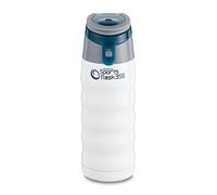 Pioneer Grunwerg - Cafetera de vacío de Viaje Botella de Agua Caliente, Acero Inoxidable, Blanco, 350 ml
