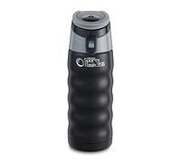 Pioneer Grunwerg - Cafetera de vacío de Viaje Botella de Agua Caliente, Acero Inoxidable, Negro, 350 ml