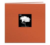 Pioneer Libro Album di panno Postbound Cover con finestra 12 "X 12"-Arancione