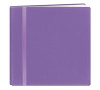 Pioneer Photo Albums 12x12 Fabric Ribbon Scrapbook, Purple Snapload-Álbum de Recortes de Cinta de Tela Pulgadas, Color Morado, Papel Plástico, 12 x 12/30,5 x 30,5 cm