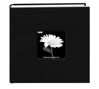 Pioneer Photo Albums Fabric Frame Cover Pockets Hold 4x6 Photos, Deep Black Álbum Marco de Tela, 200 Bolsillos, para Fotos de 4 x 6, Color Profundo, Negro Intenso, Pack de 1
