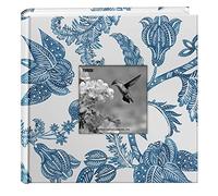 Pioneer Photo Albums Álbum de fotos de diseño floral índigo