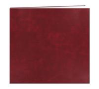 Pioneer Photo Albums Álbum Encuadernado de Piel sintética de 30,5 cm, Color borgoña, 30,5 x 30,5 cm