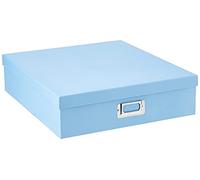 Pioneer Photo Albums Caja de Almacenamiento, Papel de Metal, Azul Cielo Brillante, 1 Unidad