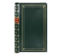 Pioneer Photo Albums Espiral álbum de Fotos 300 bidireccional Memo Bolsillos Capacidad para 4 x 6 Fotos, bahía Azul, Hunter Green, Hunter Green