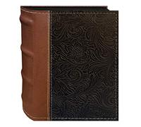 Pioneer Photo Albums NE4-100/BN - Álbum de Fotos de Piel sintética Cosida en Relieve con 100 Bolsillos, 2 Tonos, Color marrón