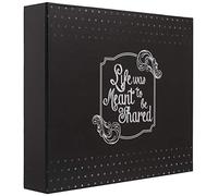 Pioneer Photo Albums Pioneer 3-Ring Chalkboard 12"X12"-Shared Fotos T-12CHLK/SH 3 Anillas Impresas Pizarra diseño Carpeta compartida álbum de Recortes 12 x 12 Pulgadas, 30 cm