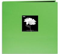 Pioneer Photo Albums Prenotare panno copertina Album Postbound con finestra Verde 8 "X 8"-agrumi