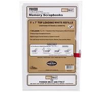 Pioneer Photo Albums RW57 Páginas para álbumes de Recortes, Polipropileno (PP), Blanco, 5"x7"