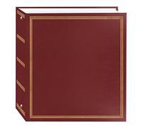 Pioneer Photo Albums TR-100 Burgundy Red Álbum de Fotos magnético de 3 Anillas, 100 páginas, Color Rojo Burdeos, Granate, Medium