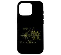 Pioneer Plaque from Earth & Mankind to Aliens Carcasa para iPhone 16 Pro