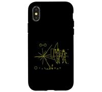 Pioneer Plaque from Earth & Mankind to Aliens Carcasa para iPhone X/XS
