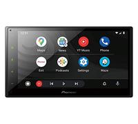 Pioneer SPH-DA160DAB-AN, Receptor multimedia 2-DIN de 6,8" con Apple CarPlay, Android Auto, DAB+ y Bluetooth, incluye antena DAB
