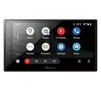 Pioneer SPH-DA360DAB-AN Receptor multimedia 2-DIN, panel táctil capacitivo de 6,8 pulgadas, con Wi-Fi, Apple CarPlay, Android Auto y DAB+, incluye antena DAB