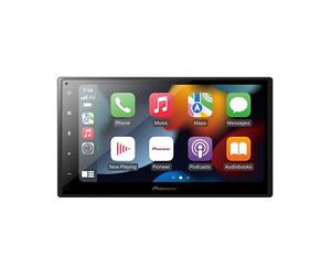 Pioneer SPH-DA360DAB - Autoradio 2 DIN con pantalla táctil capacitiva de 17,3 cm (6.8"), Apple CarPlay, Android Auto, Bluetooth, DAB+, 50 W por canal, Negro