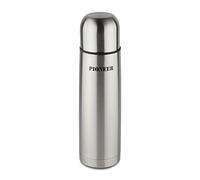 Pioneer SVF500 Aislado al vacío, 500 ml, Termo de Viaje, Acero Inoxidable 18/10, Mantiene Las Bebidas Calientes Durante 8 Horas, Metalizado