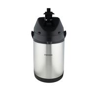 Pioneer Flasks, Dispensador de Bebidas, Acero Inoxidable, Airpot, Para Bebidas Calientes o Frías, Té, Café, Para Conferencias o Eventos, 3 Litros, SS30HC