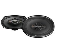 PIONEER TS-A6961F - Altavoces coaxiales de 4 vías de 6 x 9 Pulgadas (450 W) | Actualización ideal de fábrica, sonido equilibrado + agudos suaves, graves mejorados, adaptadores de instalación incluidos