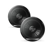 PIONEER TS-G1620F - Altavoz coaxial de 2 vías de 6-1/2 Pulgadas, 300 W máx. / 40 W Nominal, 12.90 x 7.40 x 3.20 Pulgadas, Negro