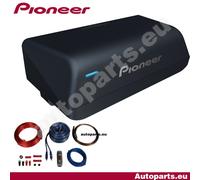 Pioneer TS-WX010A Subwoofer Coche debajo Del Asiento Amplificado + Kit de Cables