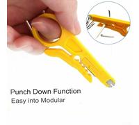 Pioneering Design - Herramienta de perforación de inserción IDC adaptada para cables de teléfono y red