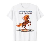 Pioneros en el Futuro desarrollador de IA de Fire Horse Tech 2026 Camiseta