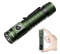 PIOOCAN S10Pro Linternas LED Alta Potencia 2500 Lúmenes, Linterna LED Recargable USB Táctica Militar Potente, Linterna Led Pequeña a Pilas, IPX8 Impermeable 5 Modos Portátil Flashlight Emergencia