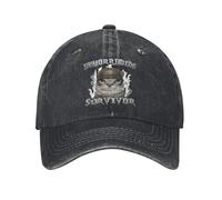 PIORUJK Gorra de béisbol Casual Brainrot de Supervivencia para hemorroides Gorra de Camionero de Senderismo Gorra de béisbol para Hombres a Prueba de Sol