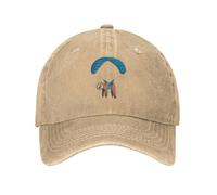 PIORUJK Gorra de béisbol de Parapente de algodón Unisex Personalizada Punk Unisex Paraparapente Parapente Ajustable para Hombres Mujeres al Aire Libre