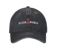 PIORUJK Gorras de algodón para Hombres y Mujeres con Estampado de ortodoxos rusos Que Dicen Muerte al Mundo Gorra de Camionero de algodón Lerisure Gorra de béisbol Ajustable