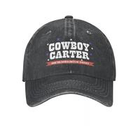 PIORUJK Gorras de béisbol Estilo Unisex con Logo de Cowboy Carter Gorras lavadas desgastadas Gorra Retro Outdoor All Seasons Travel Sun Cap