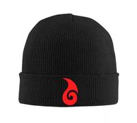 PIORUJK La Marca en la Frente de Ne Zha Gorros de Punto Gorro Hombres Mujeres Y2K Gorro térmico elástico Invierno KPOP Diseño de Gorra