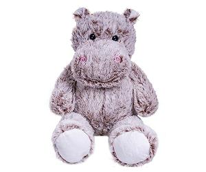 Pioupiou et Maravilles - Peluche Gigante de fabricación Francesa XXL Léo l'Hippo - 80 cm de Altura - Peluche Gigante Totalmente Suave para niño Fabricado en Francia - 16613