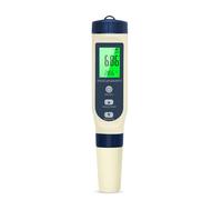 Pious Medidor ph, 5 en 1 PH/TDS/CE/Salinidad/Termómetro con Pantalla LCD, Prueba Automática de Compensación Constante de Temperatura, Medidor de ph de Alta Precisión, Apto para Hidropónica, Piscinas