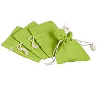 piovaccari pio594 Bolsas Algodón, Verde, 10 unidades, 9 x 12 cm
