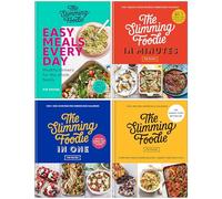 Pip Payne Collection 4 Books Set (The Slimming Foodie Easy Meals Every Day, The Slimming Foodie in Minutes, The Slimming Foodie in One & The Slimming Foodie)