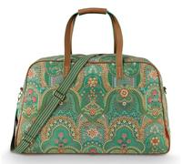 Pip Studio Bolsa de Viaje con Compartimento para portátil Tovy Weekend Bag Jabali Green Verde